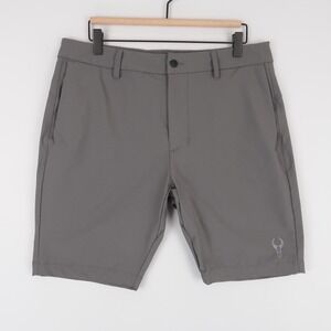 Badlands Fortis Shorts Mens 34 Gray Hiking Outdoor Stretch Lightweight